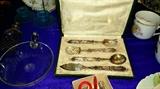 Gorgeous English flatware set in presentation box