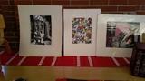 silk screens, original etchings     first floor