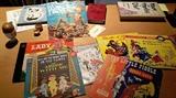 45 records with graphic covers   second floor