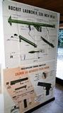 WWII military posters....how to arm your rocket launcher...      entry wall