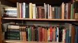 mixed subjects -- old and newer   these are in the garage but there are books on almost every floor
