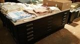 VERY NICE flat file - 5 drawer, great condition but heavy and large YOU MUST MOVE.  garage