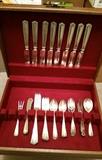 Towle Sterling flatware set, 61 pieces with box