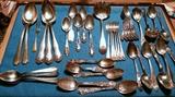 Sterling spoons - souvenir and misc flatware