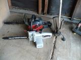 Electric and Gas chain Saws, Echo weed eater