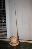 Vintage Riding crop and hat