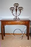 Sofa table and other candelabra