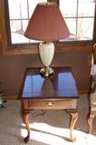 End tables and lamps