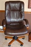 Leather office chair