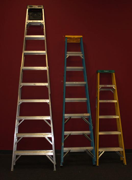 We have several ladders and step stools available.