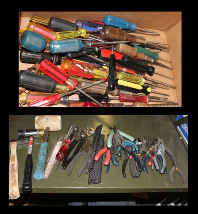 We have lots of hand tools.