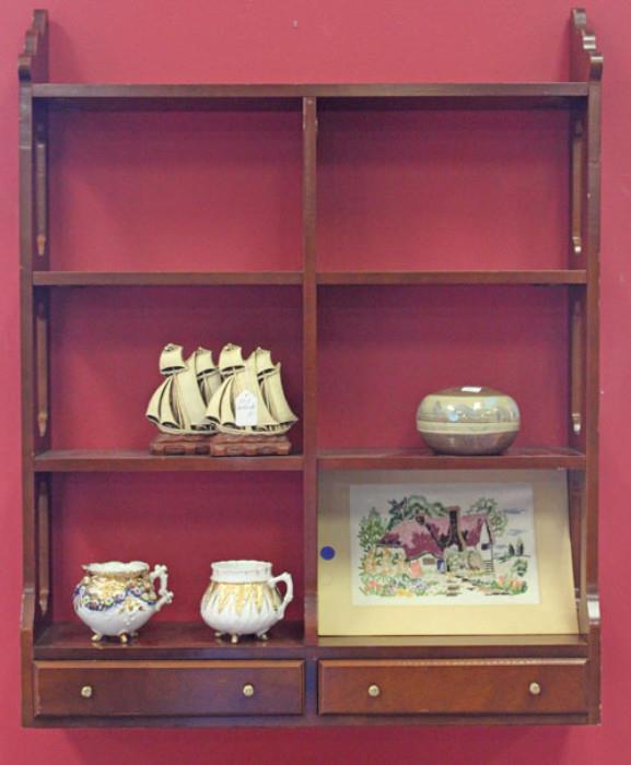 Here is a nice collectibles shelf.