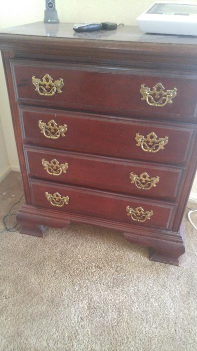 Queen Anne bedside table