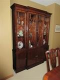 cherry china hutch