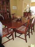 dining table and chairs