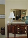 buffet / glass crystal lamp