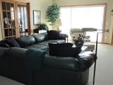 leather sectional