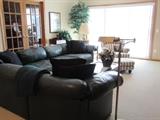 leather sectional