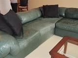 leather sectional
