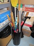 umbrellas / rulers / canes