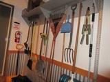 rakes/ shovels /garden items