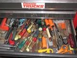 large amount of craftsman tools