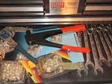 large amount of craftsman tools
