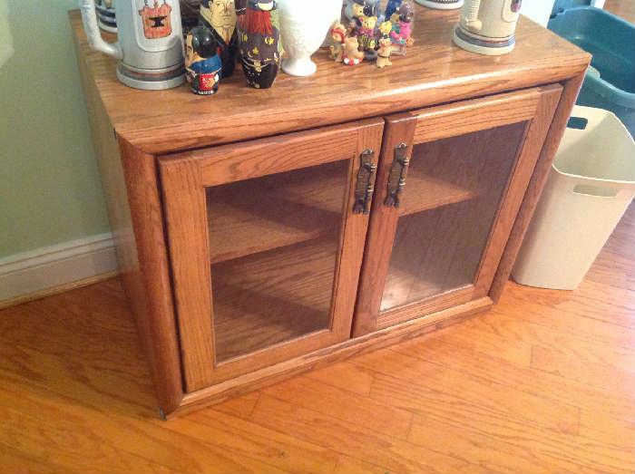 Glass Front Cabinet $ 120.00