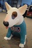 Bud Light Dog Lamp