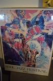 Kool Jazz Festival Leroy Neiman poster from 1982