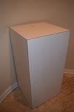 White modular pedestal