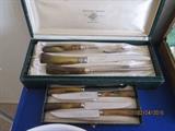 Sheffield carving and steak knife set