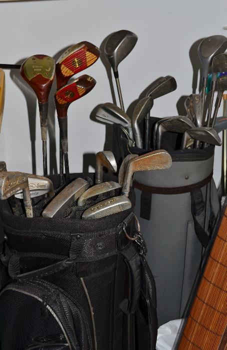 Golf Clubs (assortment sold by the club) plus bags