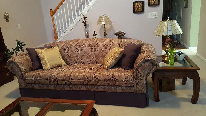 Custom upholstered Sofa - like brand new
