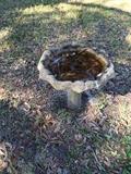 Concrete Birdbath