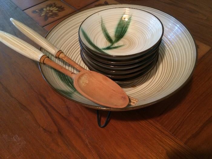 Mid Century Serving Dishes
