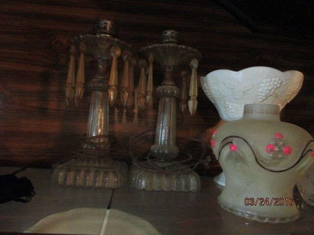 OIL LAMPS WITH PRISMS