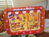 Alphabet Circus child's TV tray - VINTAGE ORIGINAL