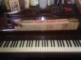 Beautiful Piano in fine shape - with OLD Salute America FLAG!