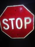 Old STOP sign!