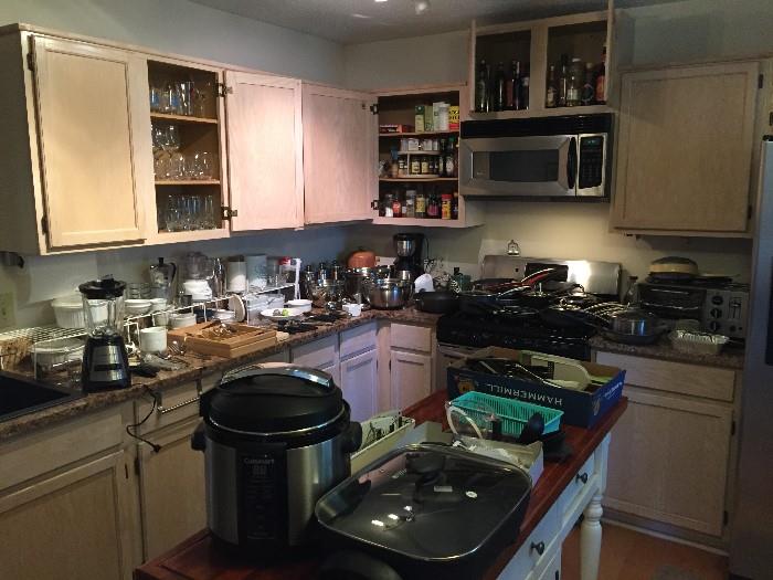 Lots of Kitchen Items -  (Owner was a chef)