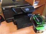 HP Printer, Fax, Scanner, Copier with lots of ink.