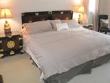 King size bedroom set, pieces are priced individually.  