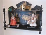 Vintage Chinoiserie shelf.