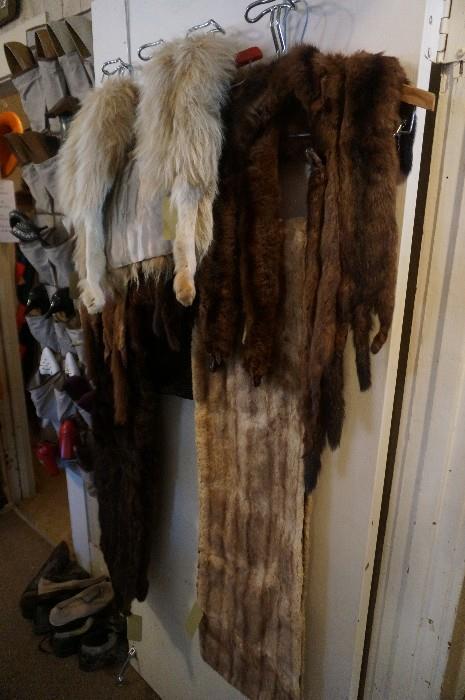 Clothing and furs from the 20ies and 30ies