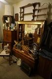 More furniture, hope chest, clocks etc