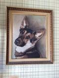dog painting