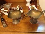 sterling silver sugar and creamer