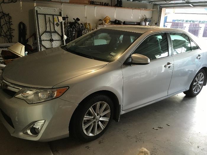 2012 Toyota Camry XLE, 6400 miles in excellent condition.