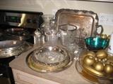 Silverplate/glass iteems